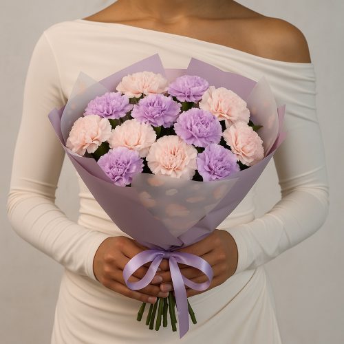 Букет «Лавандовый шепот»