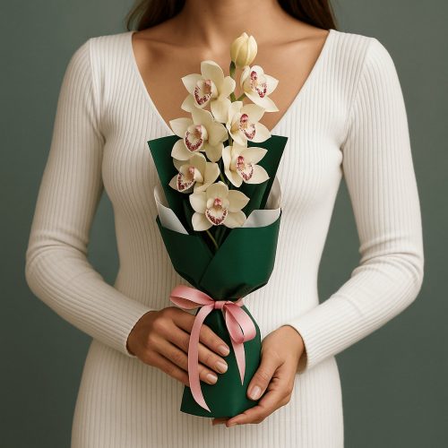Букет «Орхидея совершенства»